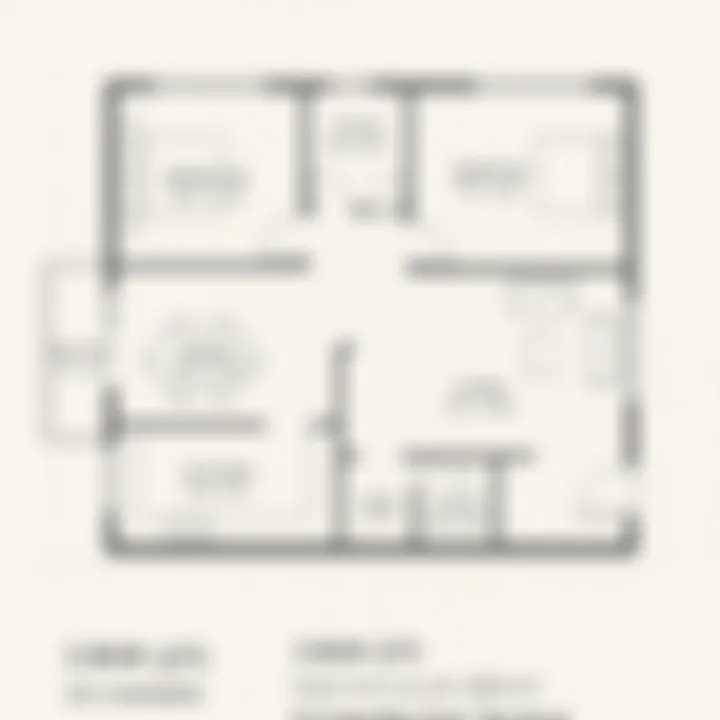 3 BHK 2T floor plan reference at Sattva Songbird Phase 2