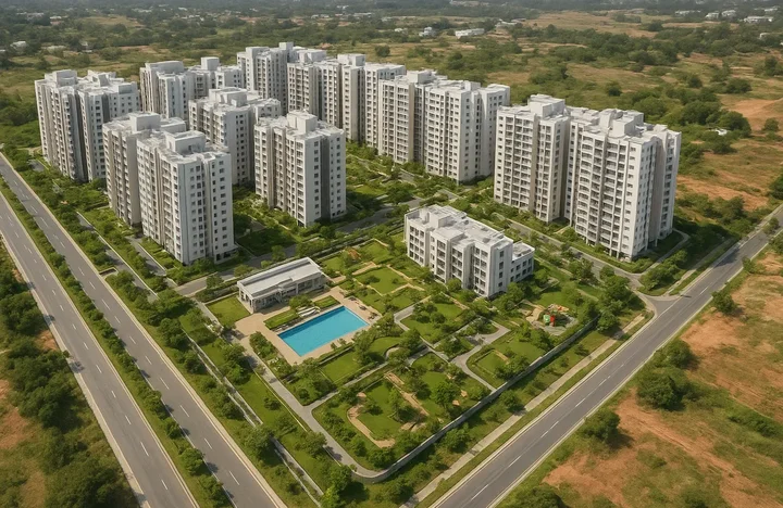 Sattva Sanio project exterior reference image